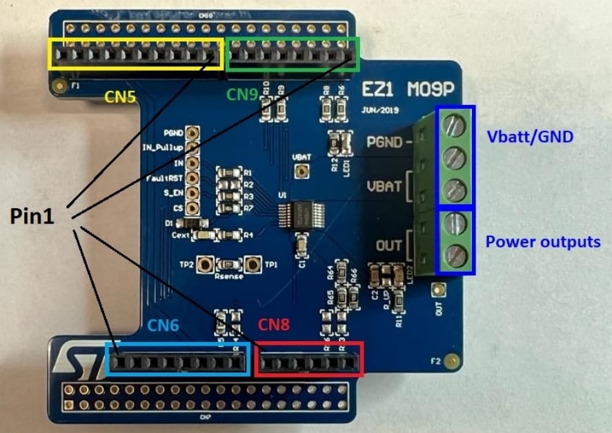 STMicroelectronics EV-VN9012AJ Evaluation Board